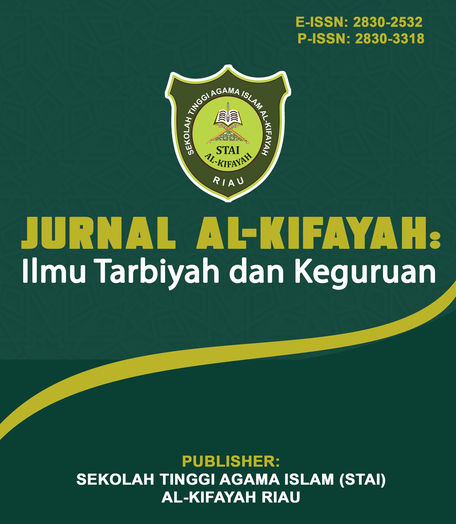 					View Vol. 2 No. 2 (2023): Jurnal Al-Kifayah: Ilmu Tarbiyah dan Keguruan
				